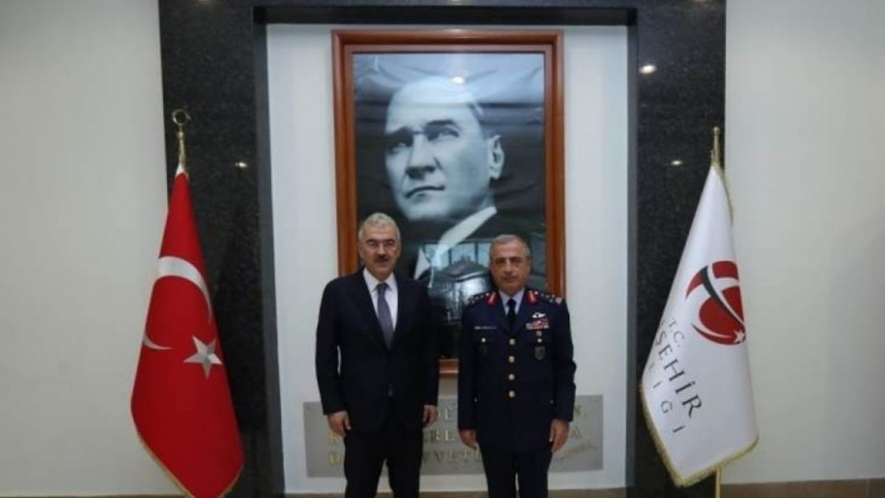 Hava Kuvvetleri Komutanı Orgeneral Gülan’dan Vali Ayyıldız’a veda ziyareti