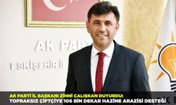 Topraksız çiftçiye 106 bin dekar Hazine arazisi desteği