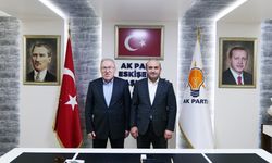 AK Parti İl Başkanı, Murat Mercan'ı ağırladı.