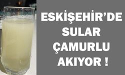 Eskişehir'de sular çamurlu akıyor!