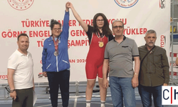 Eskişehirli görme engelli sporcu Türkiye şampiyonu oldu