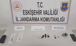 Eskişehir’de zehir taciri jandarmaya enselendi