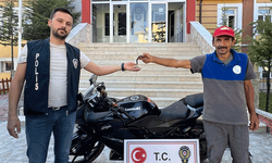 Eskişehir'de çalıntı motosiklet bulunarak sahibine teslim edildi