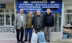 Eskişehir Köy Kültür Evi'nden görme engelliler için anlamlı bağış