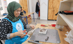 Sivrihisar'da açılan sanat atölyeleri yoğun ilgi görüyor