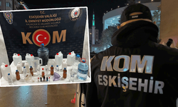 Eskişehir’de yeni yıl öncesinde kaçak alkol operasyonu