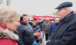 Başkan Kurt esnaf ve vatandaşlarla buluştu