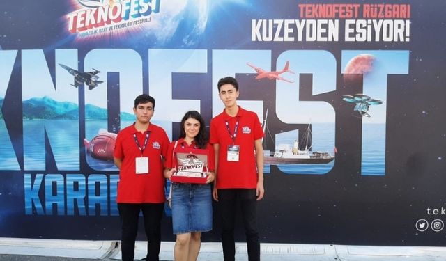 Eskişehirli teknoloji ekibi, TEKNOFEST 2022’de dikkat çeken bir projeye imza attı