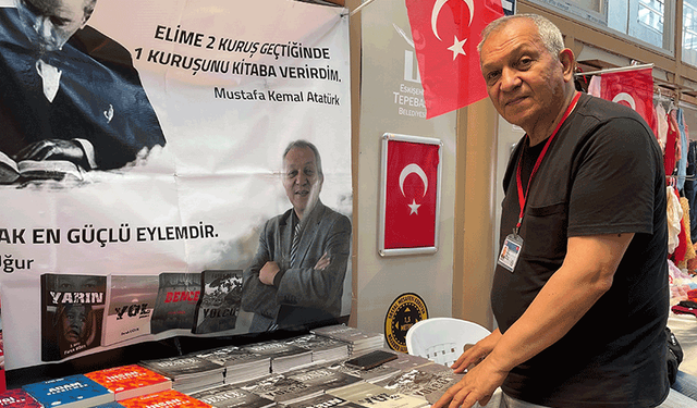 Eskişehir'de yaşayan emekli öğretmen 60 yaşından sonra 10 kitap yazdı