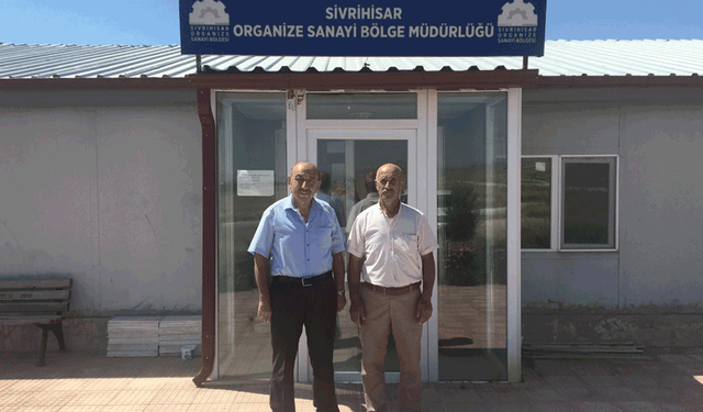 Sivrihisar'daki Organize Sanayi Bölgesi'nde ilk kazma vuruldu