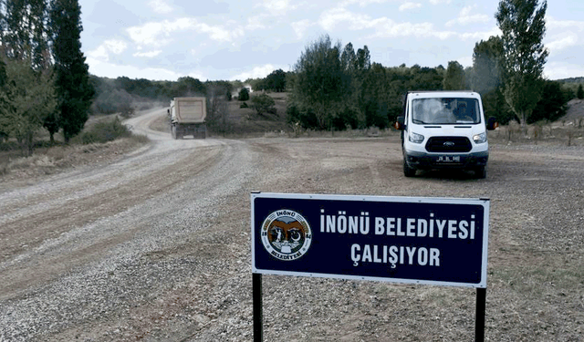 Eskişehir'in ilçesinde 40 yıllık yol sorunu çözüldü